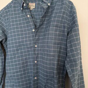 LIMITED EDITION VINTAGE J. CREW SLIM AMERICAN PIMA COTTO  DRESS SHIRT SIZE SMALL